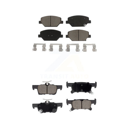 Ceramic Brake Pads Front Rear Kit For Buick Envision