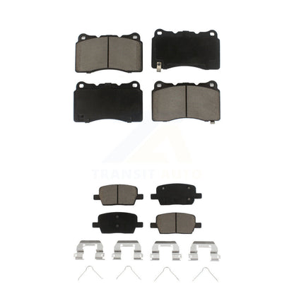 Ceramic Brake Pads Front Rear Kit For Chevrolet Camaro Cadillac CT6