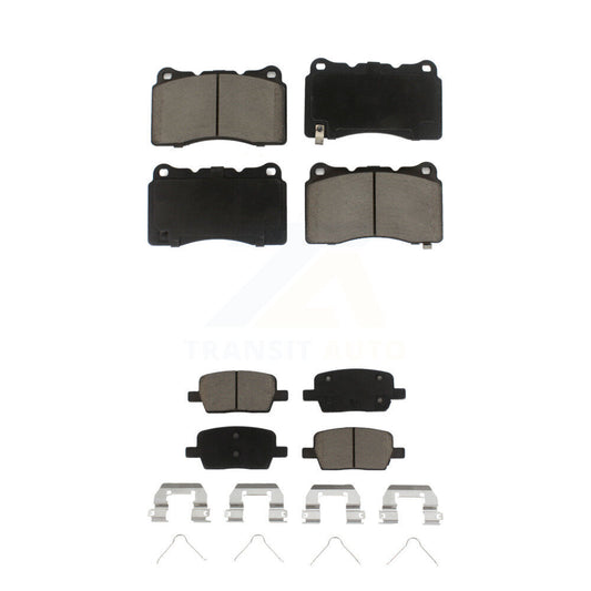 Ceramic Brake Pads Front Rear Kit For Chevrolet Camaro Cadillac CT6