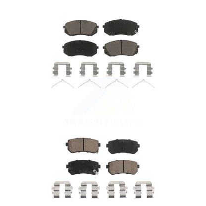 Ceramic Brake Pads Front Rear Kit For Kia Optima Hyundai Sonata