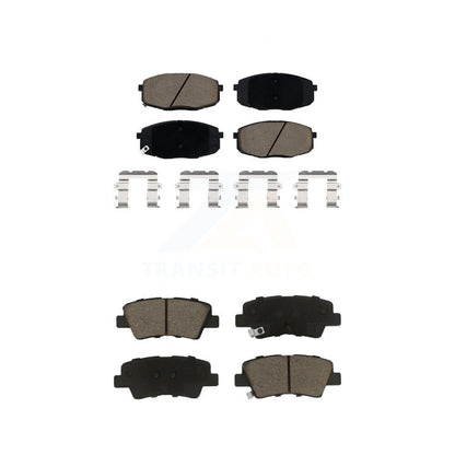 Ceramic Brake Pads Front Rear Kit For Kia Forte Hyundai Kona Soul Elantra GT