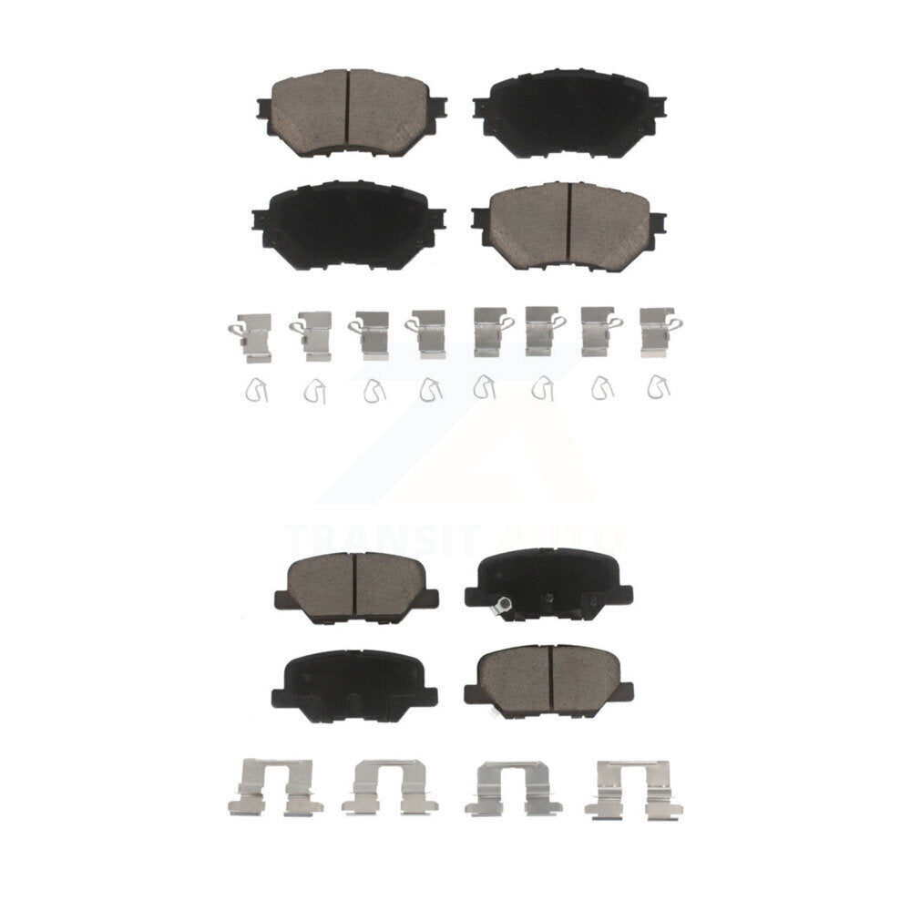 Ceramic Brake Pads Front Rear Kit For Mazda 3 Sport