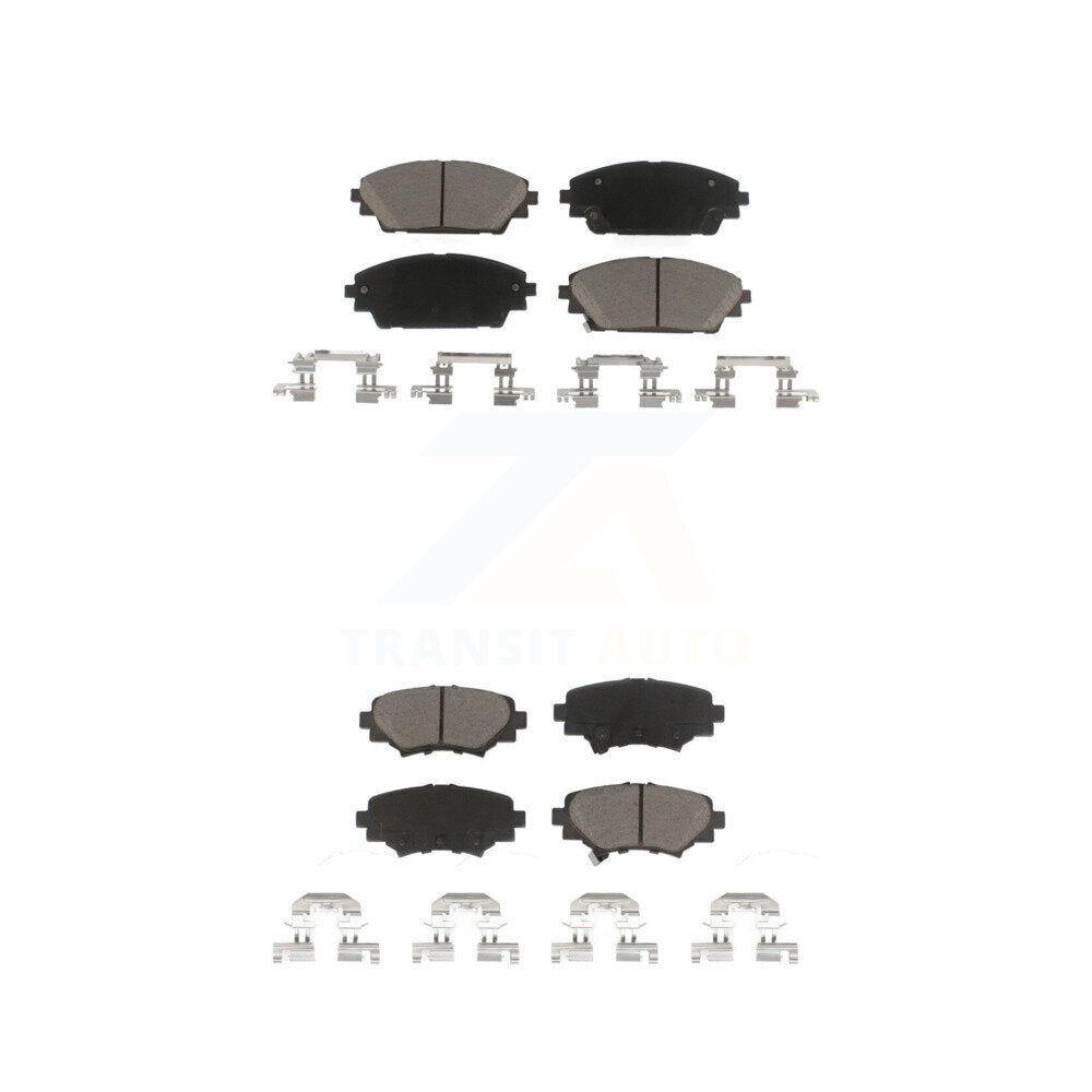 Ceramic Brake Pads Front Rear Kit For Mazda 3 Sport