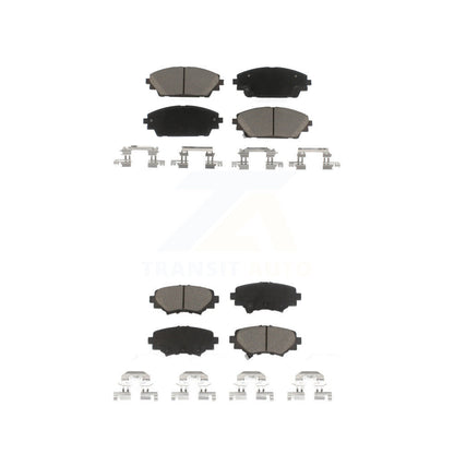 Ceramic Brake Pads Front Rear Kit For Mazda 3 Sport