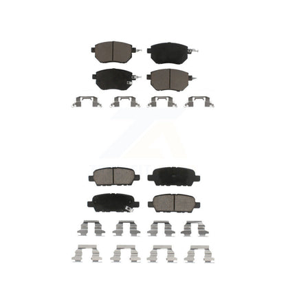 Ceramic Brake Pads Front Rear Kit For Nissan Murano Altima Maxima INFINITI FX35