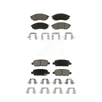 Ceramic Brake Pads Front Rear Kit For INFINITI Nissan Murano G37 G35 EX35 FX35