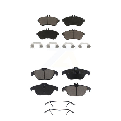 Ceramic Brake Pads Front Rear Kit For Mercedes-Benz C300 C250 C230