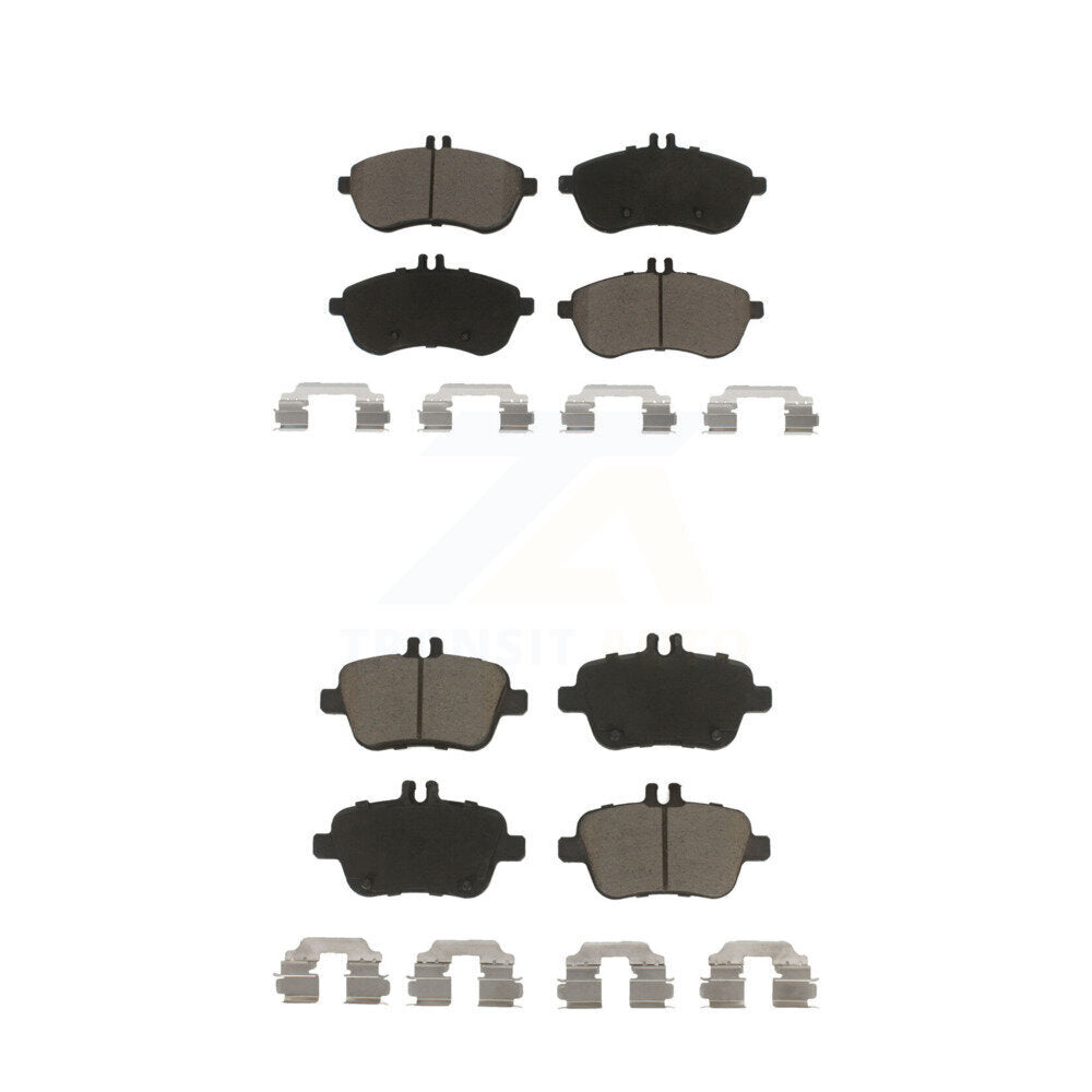 Ceramic Brake Pads Front Rear Kit For Mercedes-Benz SLK250 Without Sport Package