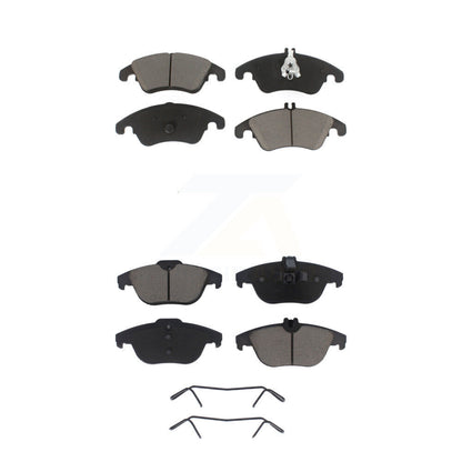 Ceramic Brake Pad Front Rear Kit For Mercedes-Benz C300 E350 C350 C250 E400 E550