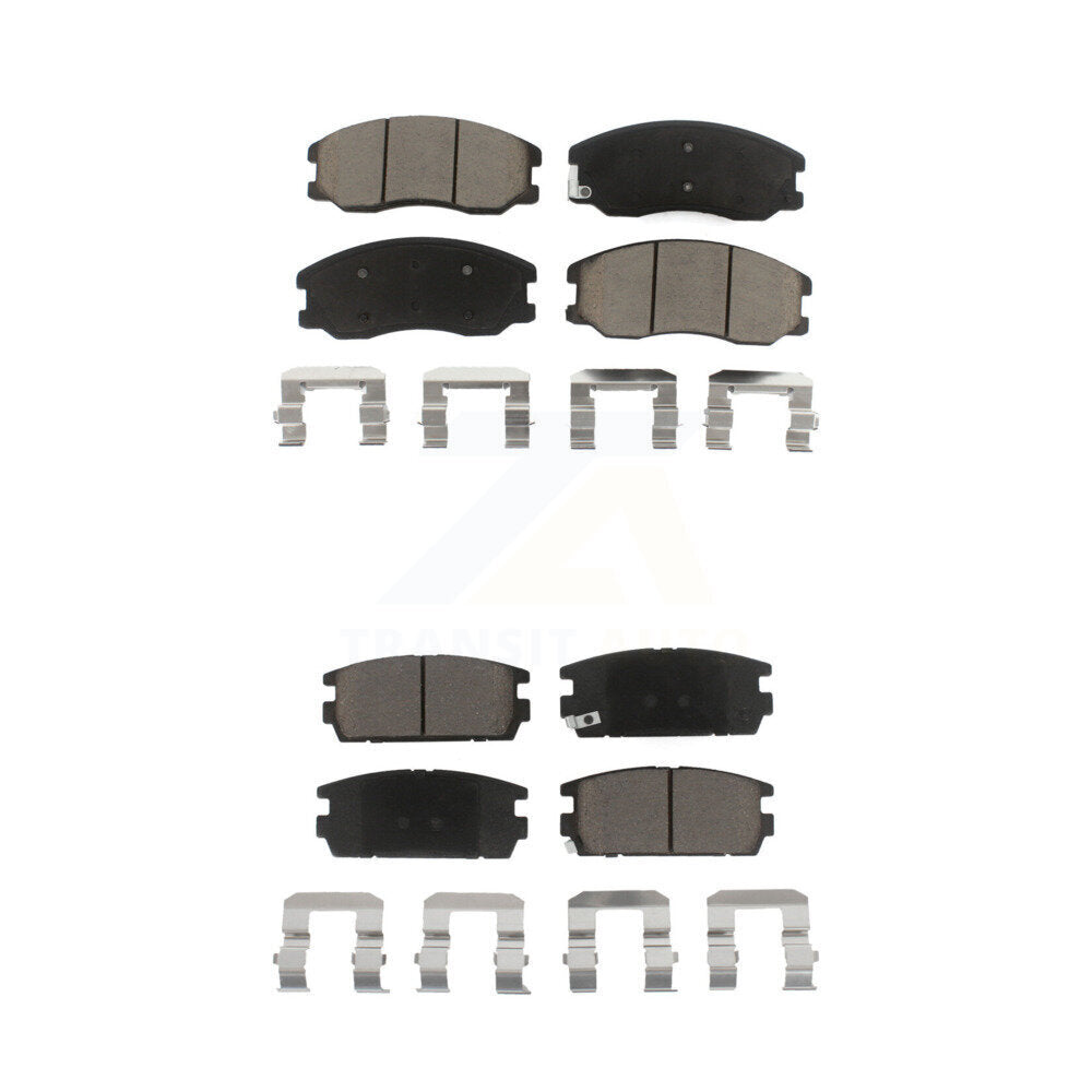 Ceramic Brake Pads Front Rear Kit For Chevrolet Equinox Pontiac Torrent Saturn