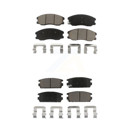 Ceramic Brake Pads Front Rear Kit For Chevrolet Equinox Pontiac Torrent Saturn