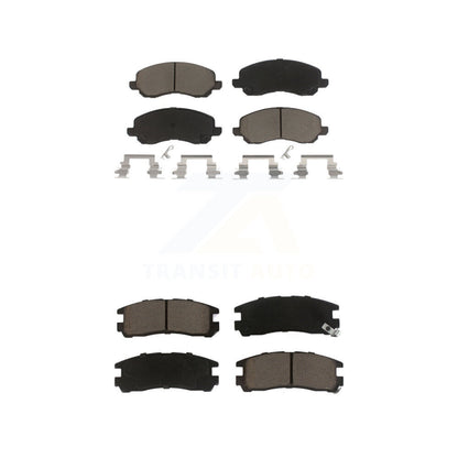 Ceramic Brake Pads Front Rear Kit For Mitsubishi Chrysler Sebring Eclipse Galant