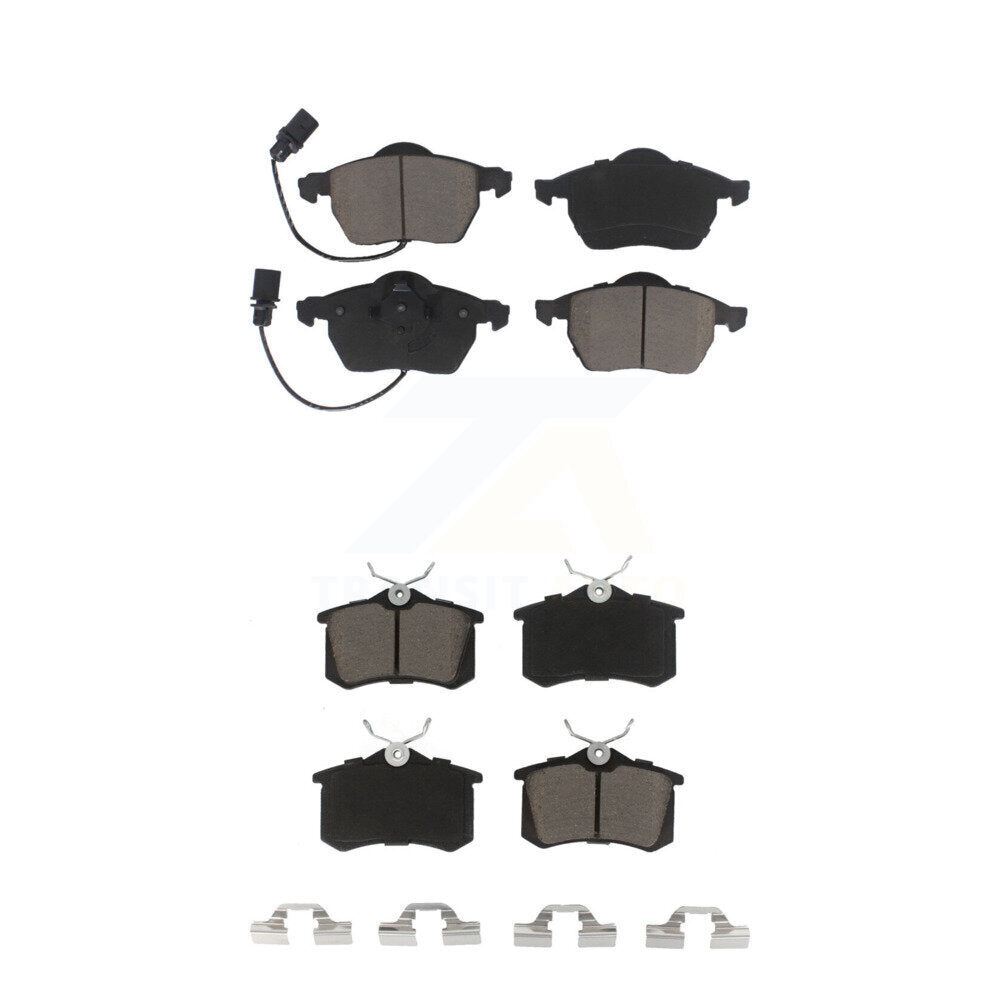 Ceramic Brake Pads Front Rear Kit For Volkswagen Passat Audi A4 Quattro A6 S6