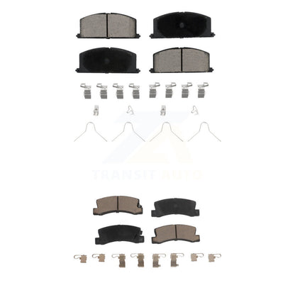 Ceramic Brake Pads Front Rear Kit For Toyota Corolla Celica Geo Prizm Chevrolet