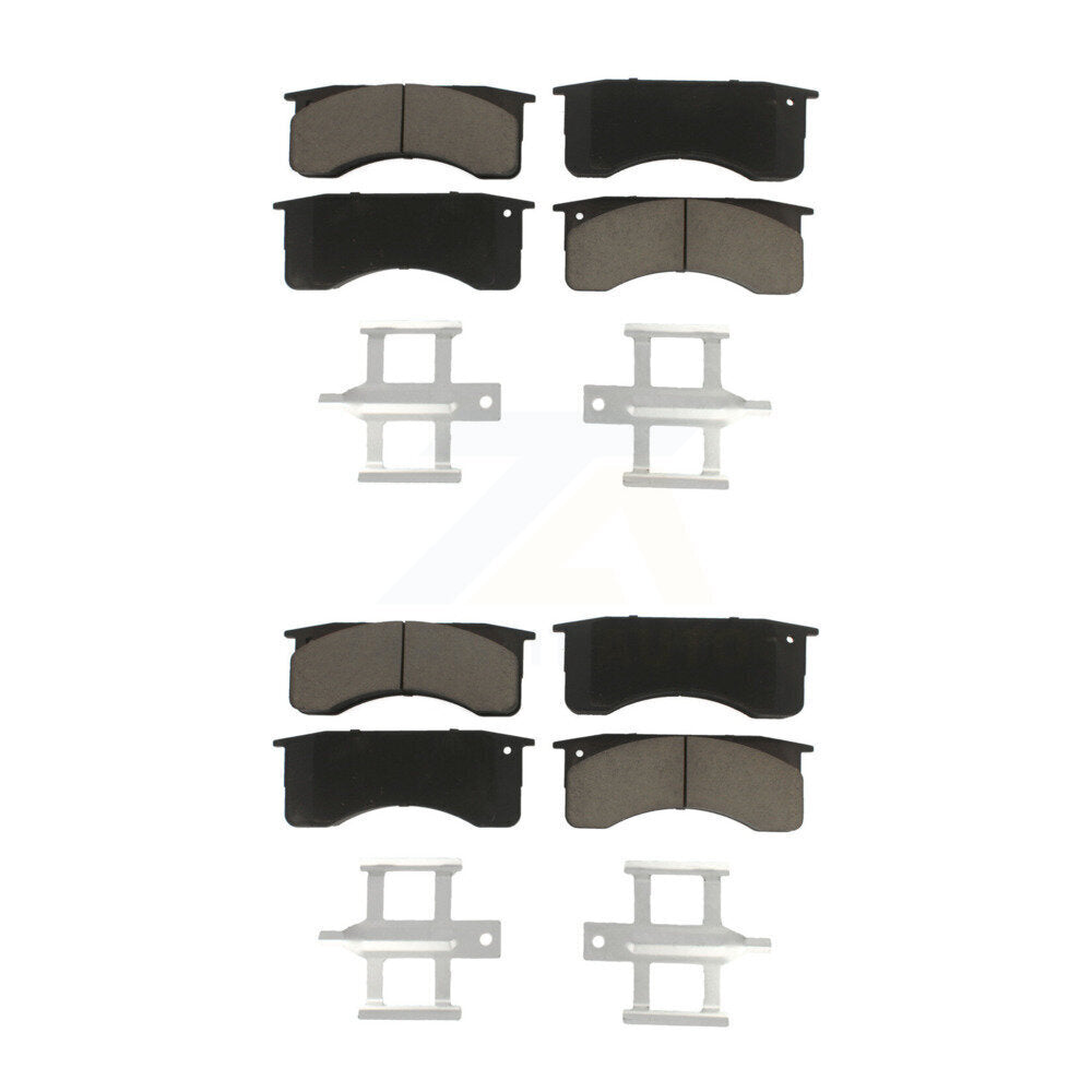 Ceramic Brake Pads Front Rear Kit For IC Corporation International CE School Bus