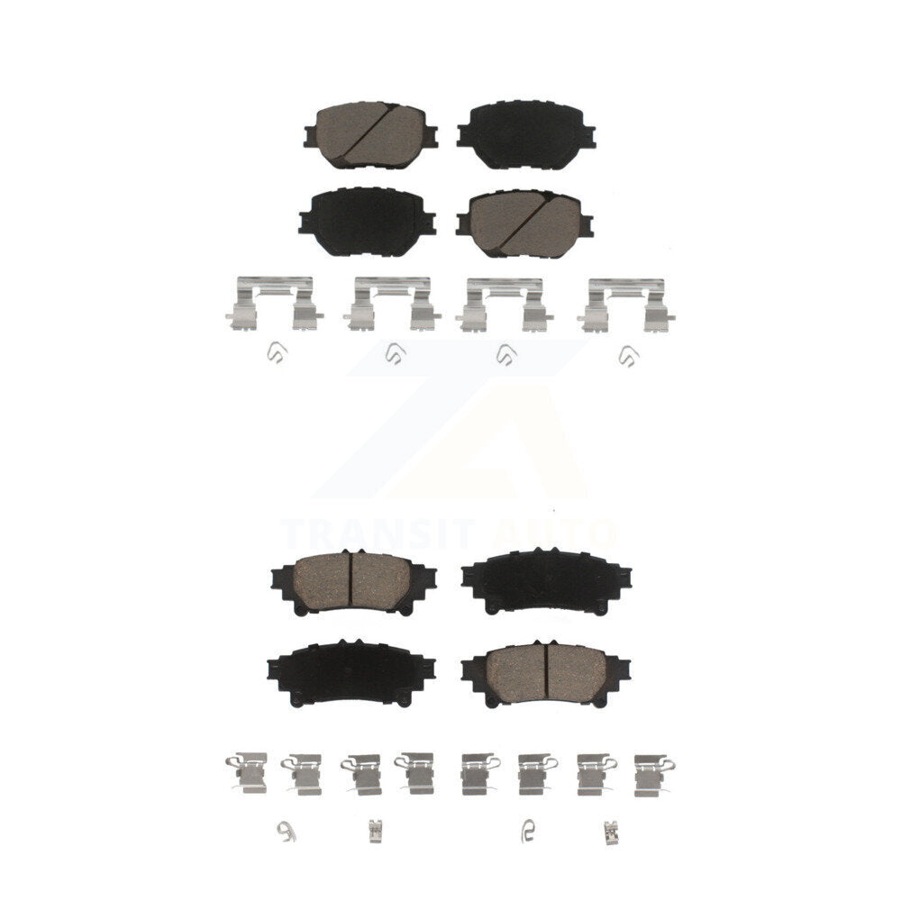 Ceramic Brake Pads Front Rear Kit For Lexus IS250