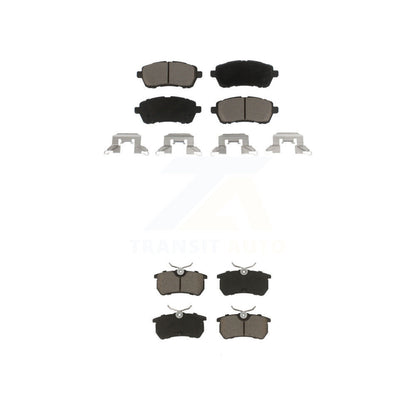 Ceramic Brake Pads Front Rear Kit For Ford Fiesta