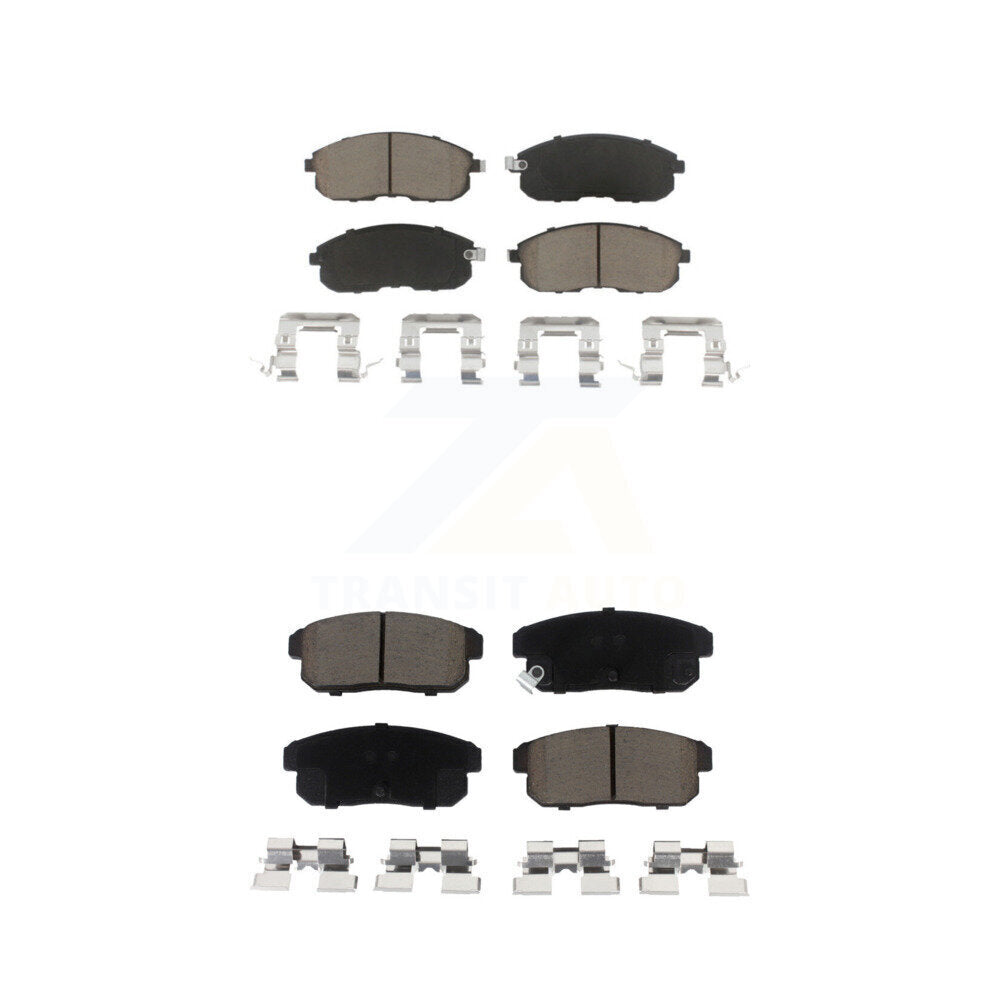Ceramic Brake Pads Front Rear Kit For Nissan Maxima INFINITI I35 I30