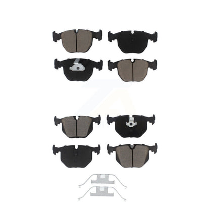 Ceramic Brake Pads Front Rear Kit For BMW X5 M5 Land Rover Range 740i 740iL
