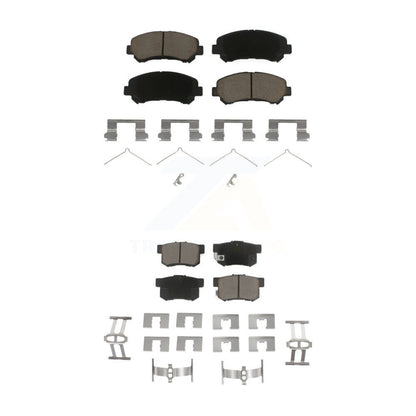 Ceramic Brake Pads Front Rear Kit For 2010-2013 Suzuki Kizashi