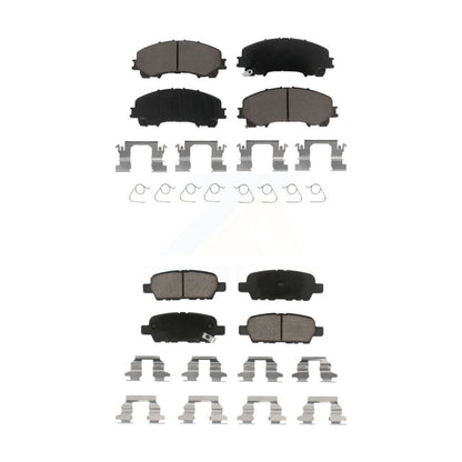 Ceramic Brake Pads Front Rear Kit For Nissan Rogue INFINITI QX50
