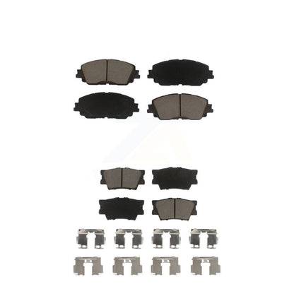 Ceramic Brake Pads Front Rear Kit For Toyota Camry