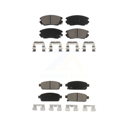 Ceramic Brake Pads Front Rear Kit For Cadillac ELR Buick Cascada