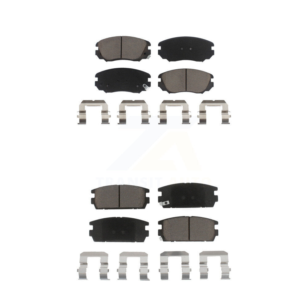 Ceramic Brake Pads Front Rear Kit For Chevrolet Equinox GMC Terrain