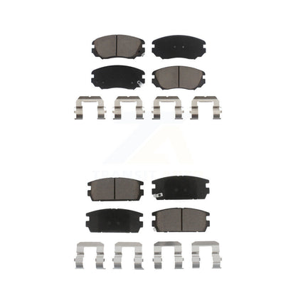 Ceramic Brake Pads Front Rear Kit For Chevrolet Equinox GMC Terrain