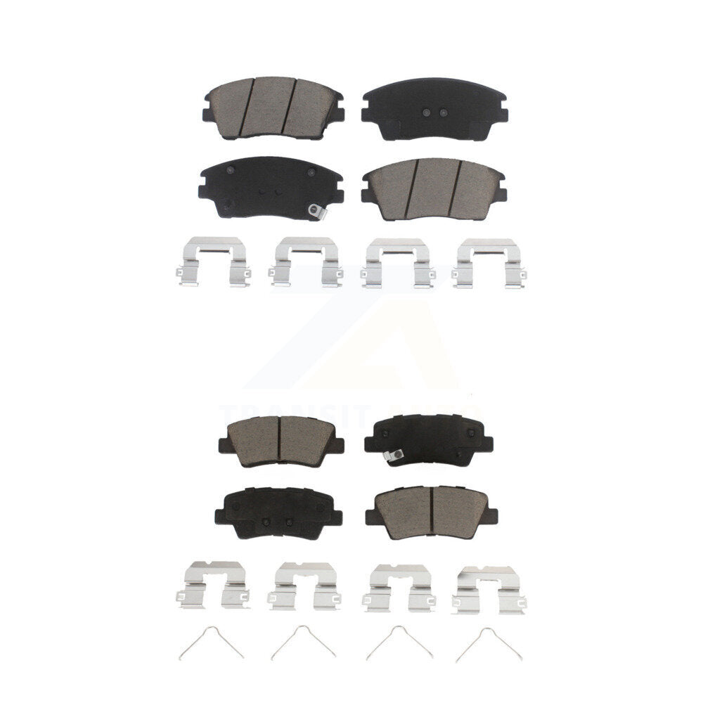Ceramic Brake Pads Front Rear Kit For Hyundai Tucson Kia Sportage