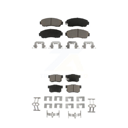 Ceramic Brake Pads Front Rear Kit For Acura RDX