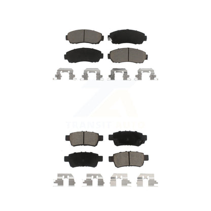 Ceramic Brake Pads Front Rear Kit For 2005-2010 Honda Odyssey