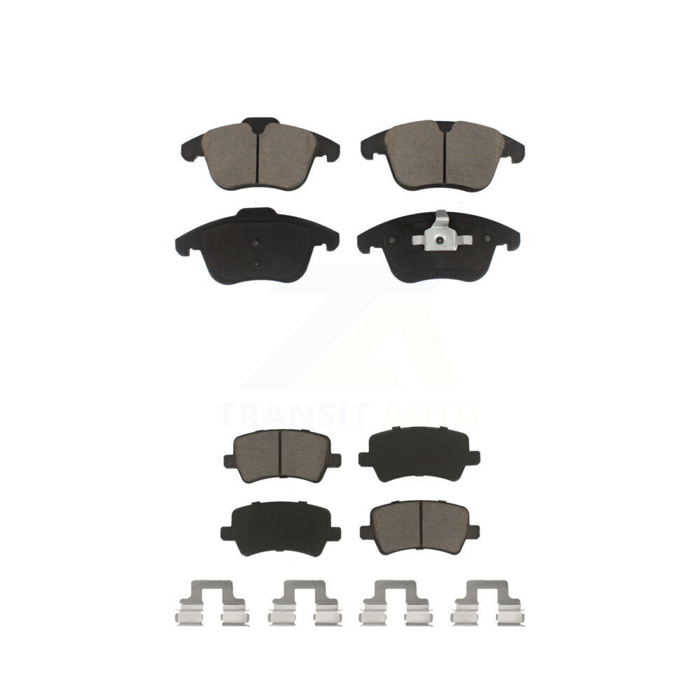 Ceramic Brake Pads Front Rear Kit For Volvo XC70 S60 Land Rover Range Evoque V60