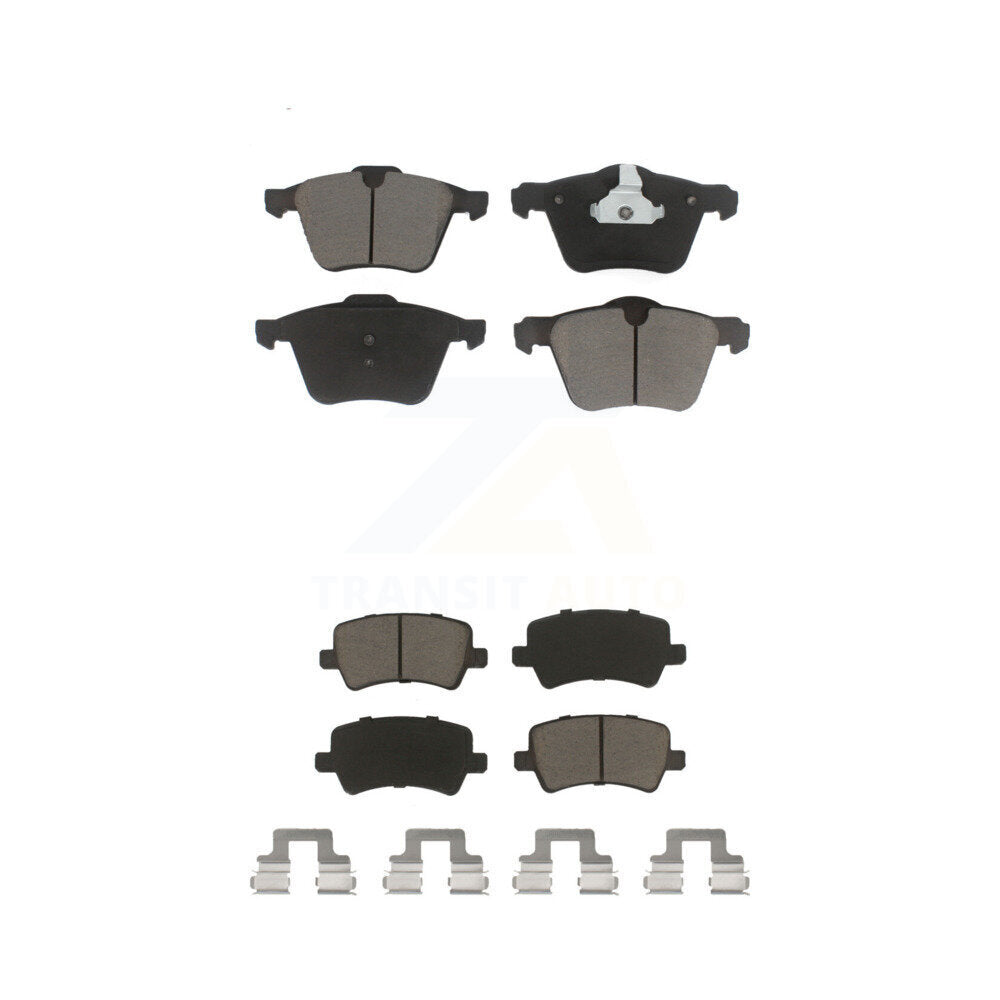 Ceramic Brake Pads Front Rear Kit For Volvo XC70 S60 V60 S80 Cross Country V70