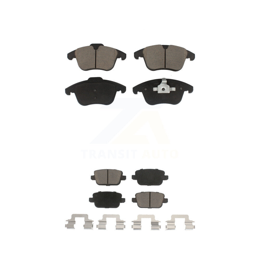 Ceramic Brake Pads Front Rear Kit For Land Rover LR2 Volvo S80