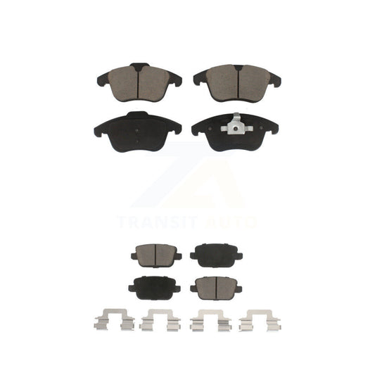 Ceramic Brake Pads Front Rear Kit For Land Rover LR2 Volvo S80
