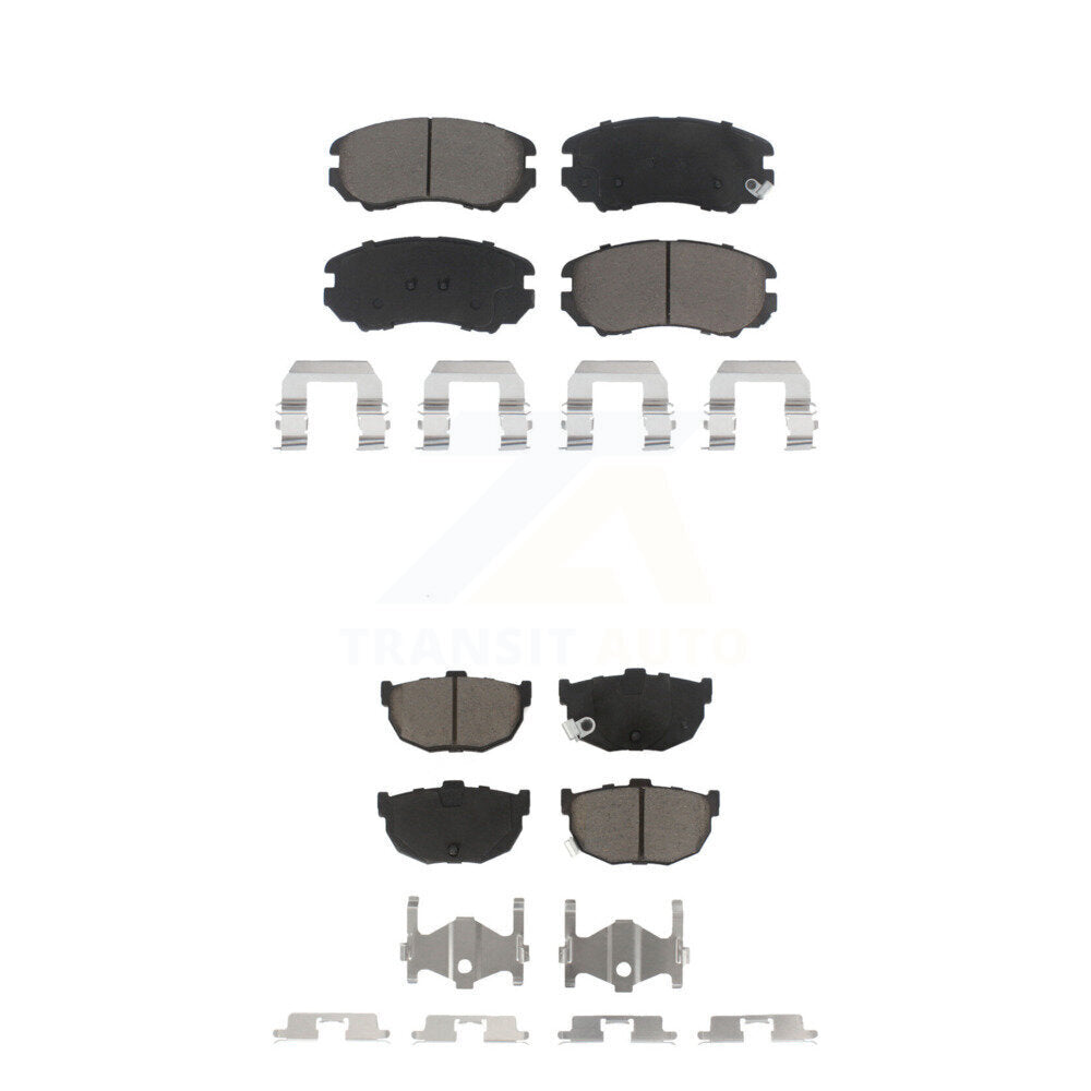 Ceramic Brake Pads Front Rear Kit For Hyundai Tiburon