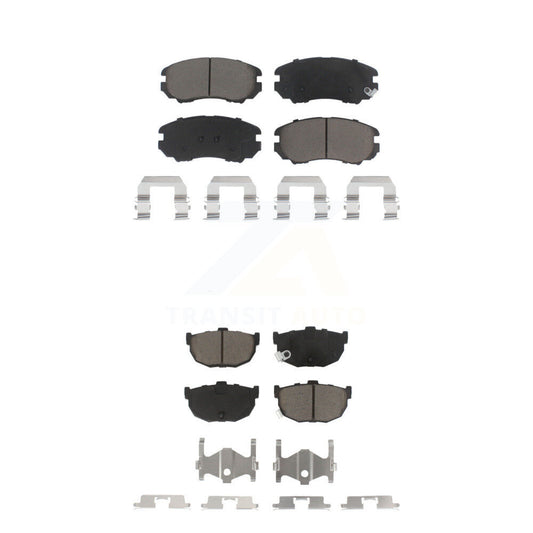 Ceramic Brake Pads Front Rear Kit For Hyundai Tiburon