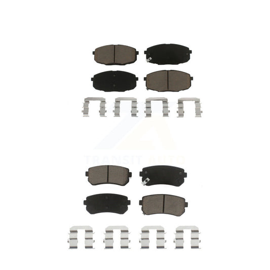 Ceramic Brake Pads Front Rear Kit For Hyundai Elantra Kia Forte Koup Forte5