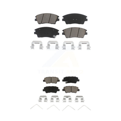 Ceramic Brake Pads Front Rear Kit For 2017-2020 Hyundai Elantra 1.6L
