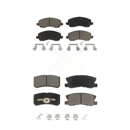 Ceramic Brake Pads Front Rear Kit For Jeep Mitsubishi Patriot Lancer Compass 200