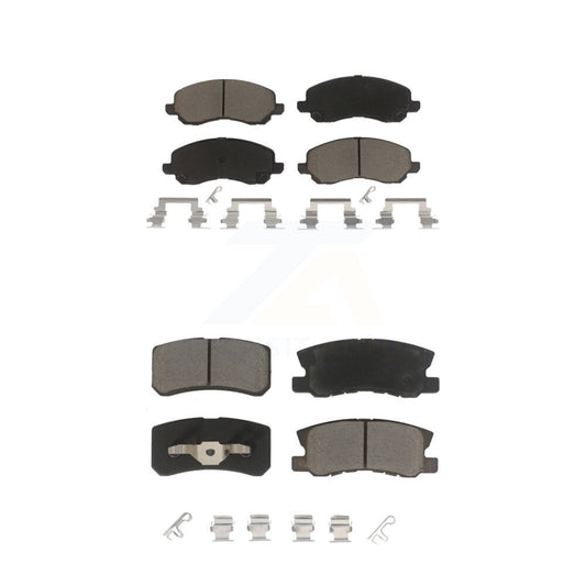 Ceramic Brake Pads Front Rear Kit For Jeep Mitsubishi Patriot Lancer Compass 200