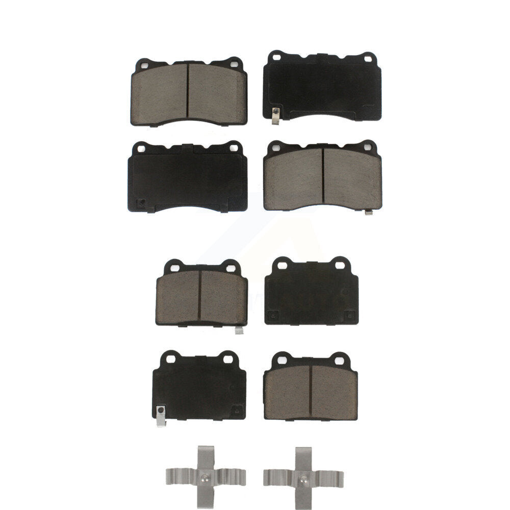 Ceramic Brake Pads Front Rear Kit For Mitsubishi Lancer