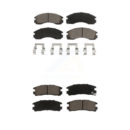 Ceramic Brake Pads Front Rear Kit For Dodge Stealth Mitsubishi Eclipse Eagle
