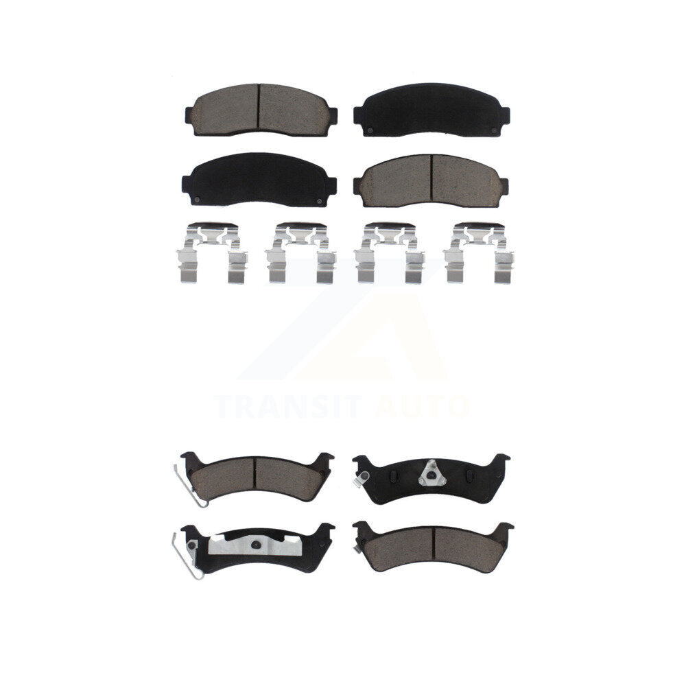 Ceramic Brake Pads Front Rear Kit For Ford Explorer Sport Trac