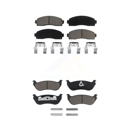 Ceramic Brake Pads Front Rear Kit For Ford Explorer Mercury Mountaineer