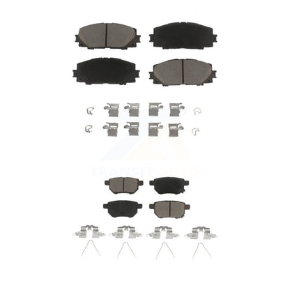 Ceramic Brake Pads Front Rear Kit For Toyota Yaris