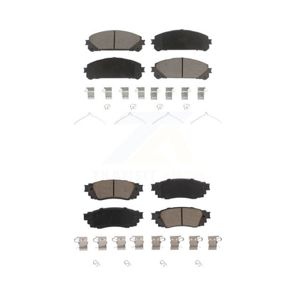 Ceramic Brake Pads Front Rear Kit For Lexus RX350 RX450h RX350L RX450hL