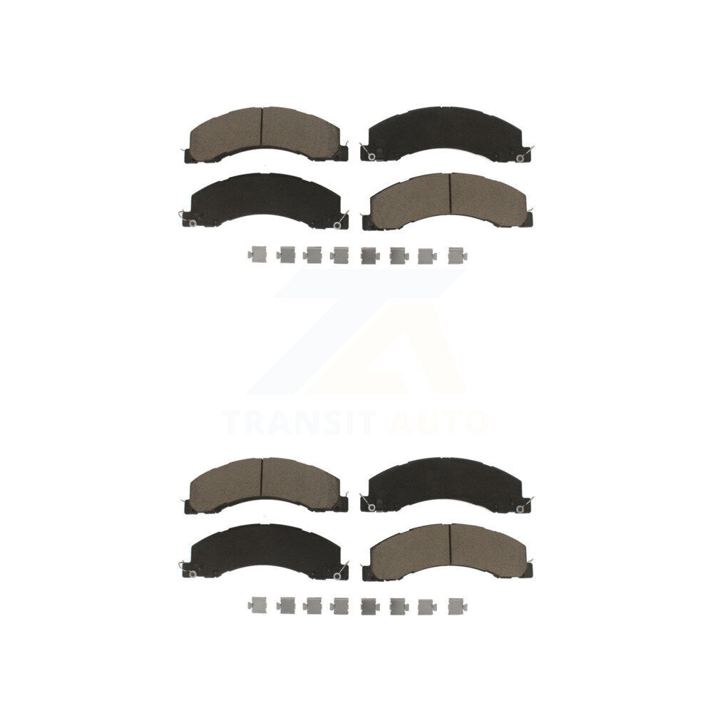 Ceramic Brake Pads Front Rear Kit For Ram Dodge Sterling Truck 4500 5500 Bullet