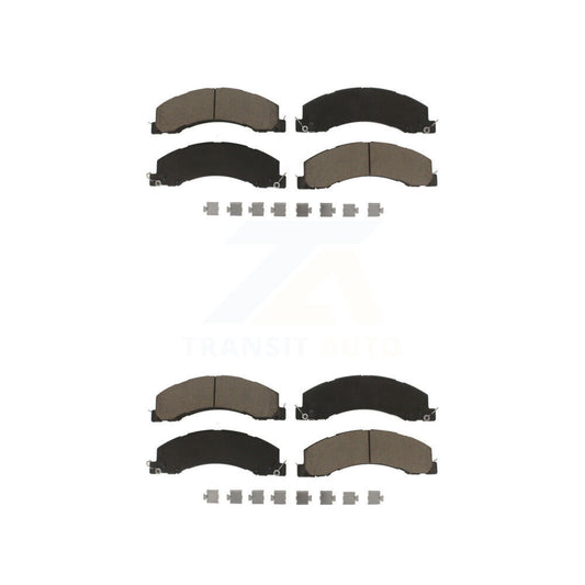 Ceramic Brake Pads Front Rear Kit For Ram Dodge Sterling Truck 4500 5500 Bullet